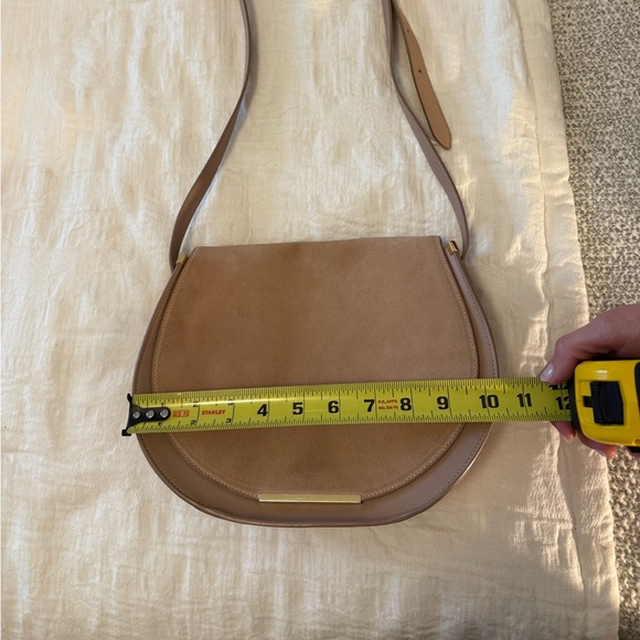 Cuyana Suede Saddle Bag - Pink - Picture 6 of 10